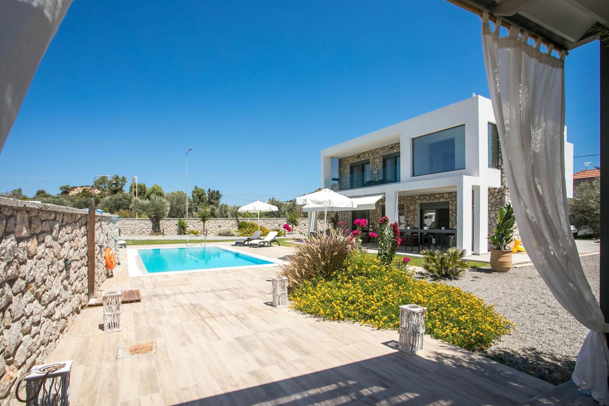 Kastalys Villa Kalithies Exteriér fotografie