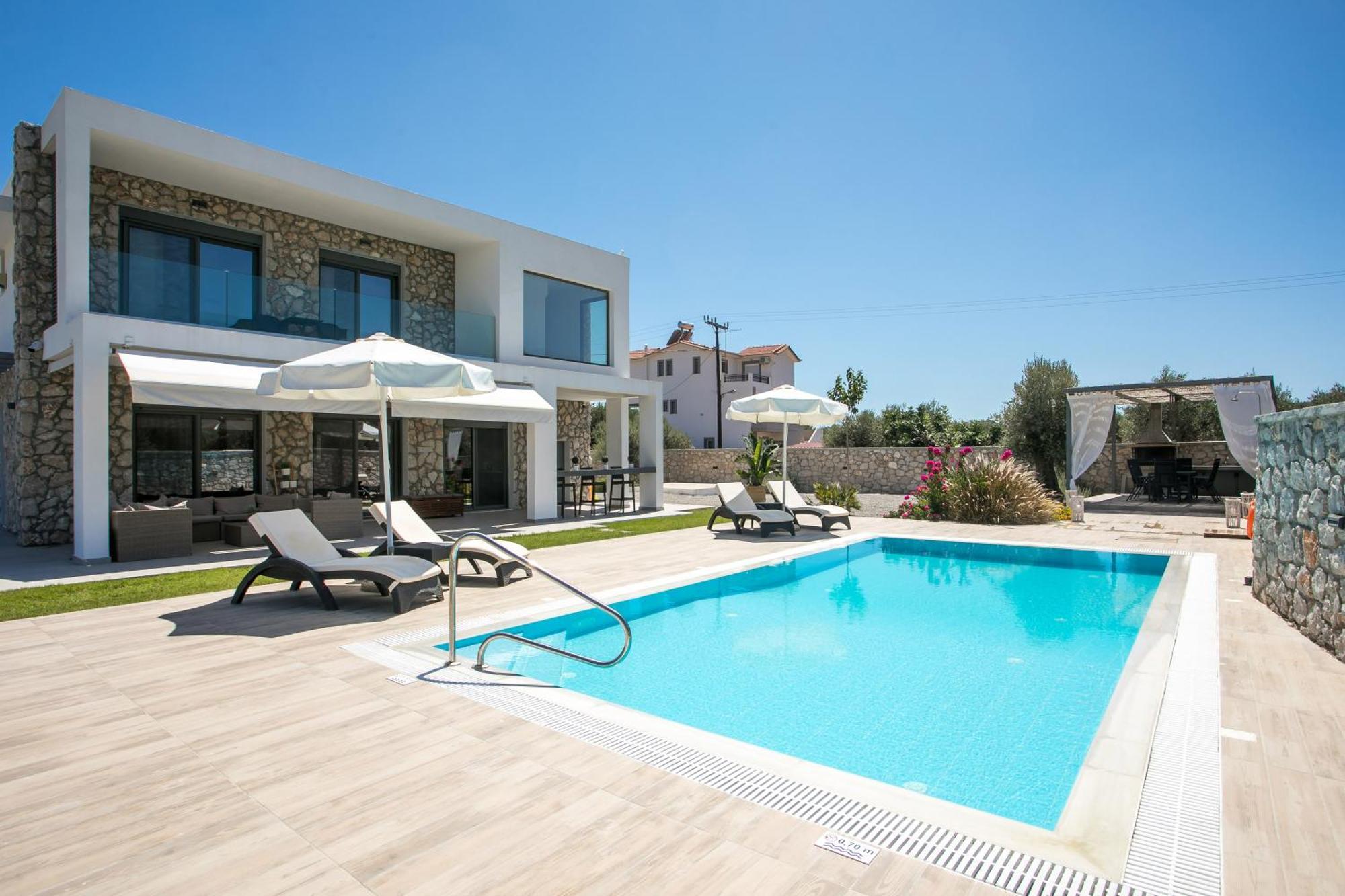 Kastalys Villa Kalithies Exteriér fotografie