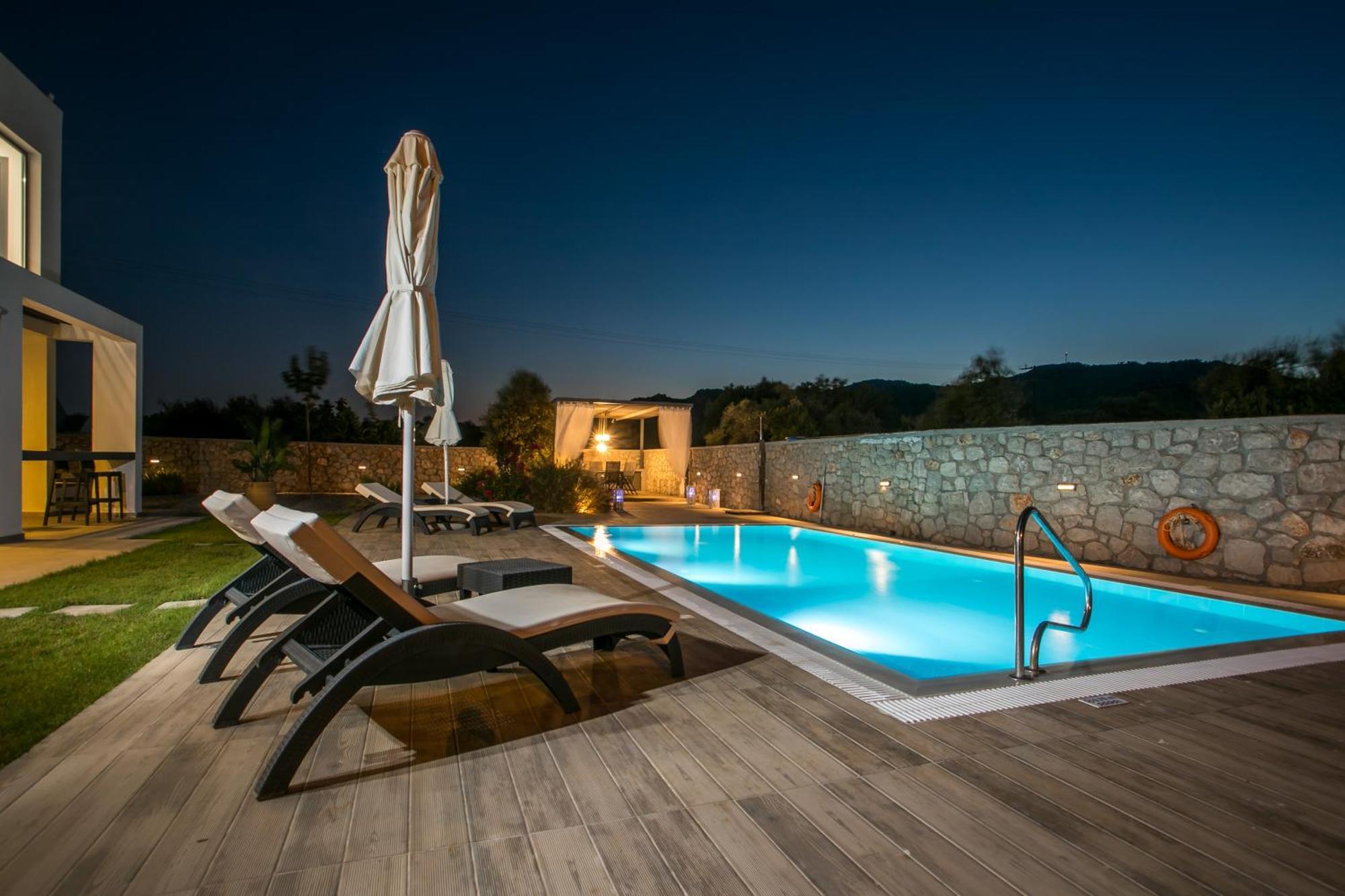 Kastalys Villa Kalithies Exteriér fotografie